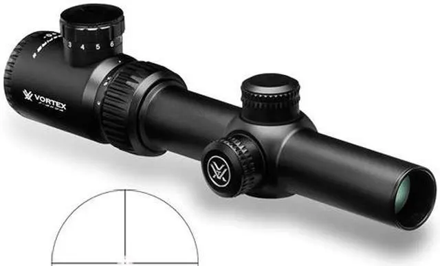Main image of Vortex 1-4x24 Crossfire II Riflescope V-Brite Reticle CF2-31037