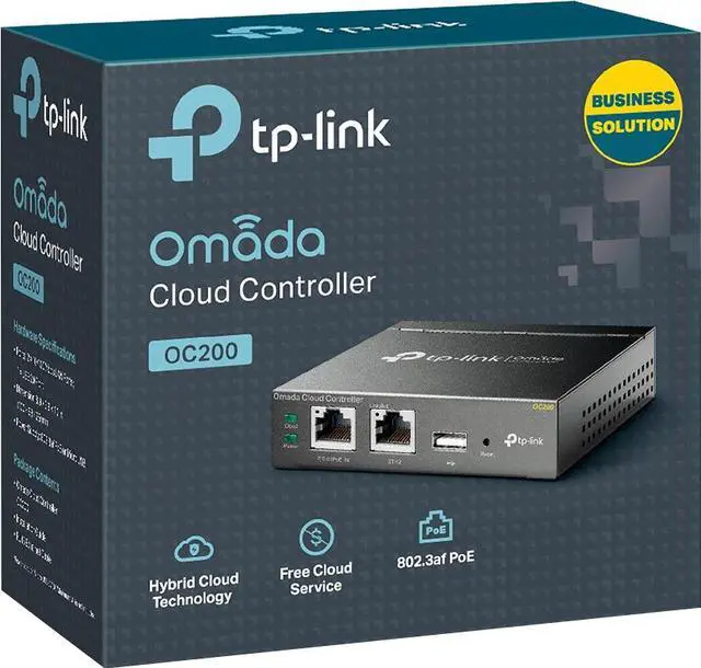 Alt view image 12 of 20 - TP-Link Omada Hardware Controller | SDN Integrated | PoE Powered | Manage Up to 100 Devices | Easy & Intelligent Network Monitor & Maintenance | Cloud Access & Omada App (OC200)