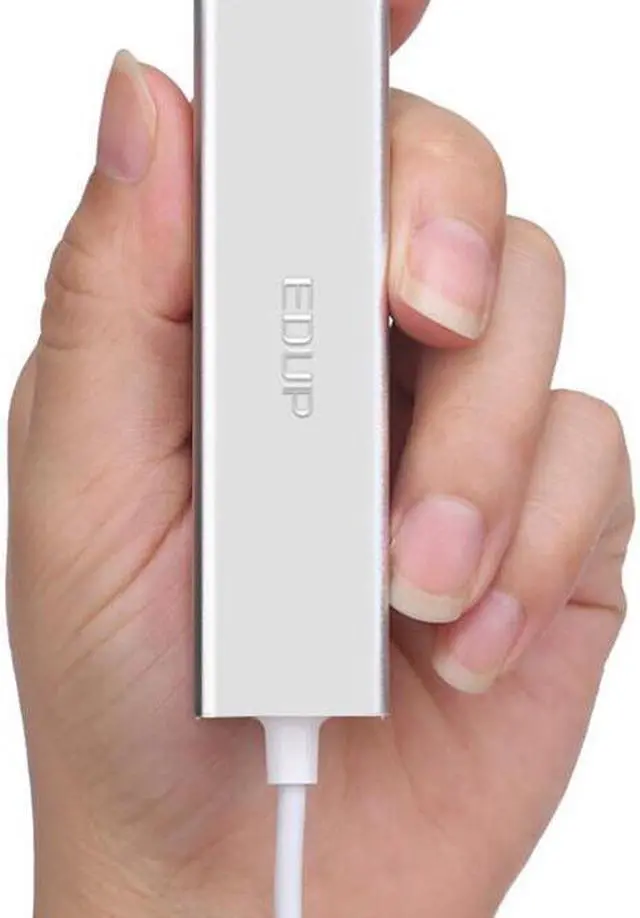 Alt view image 2 of 5 - EP-9606 Gigabit Ethernet Adapter USB Hub 3.0 Lan Wired Network Card Rj45 Port Splitter For Computer