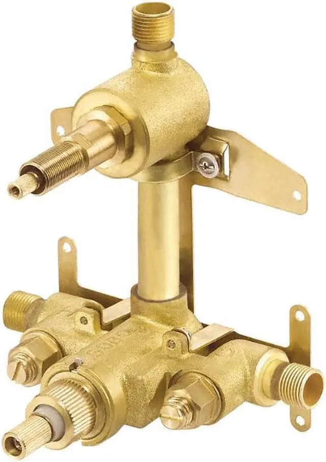 Main image of Danze D151000BT Two Handle 1/2-Inch Thermostatic Shower Valve with Ceramic Disc Volume Control