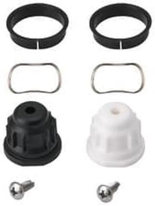 Main image of Moen Handle adapter kit, Monticello centerset, mini widespread, & Roman tub, hot and cold - 97556