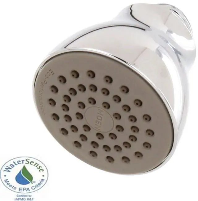 Alt view image 2 of 3 - Moen 6300EP One-Function Eco-Performance Shower Head, Chrome