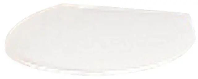 Alt view image 5 of 5 - American Standard 5385.010 Baby Devoro FloWise Plastic Open Front Toilet Seat, White