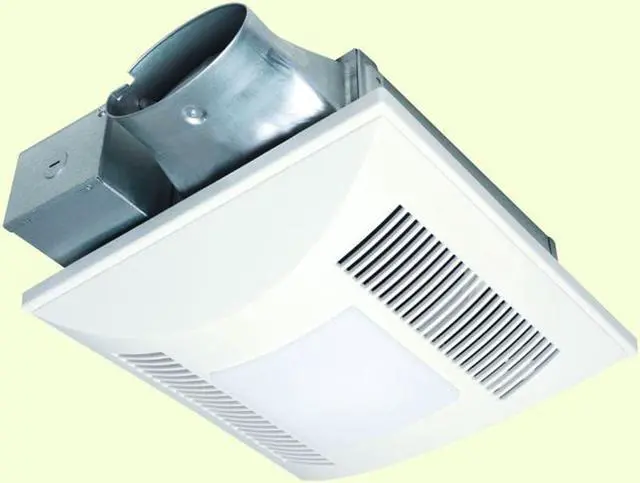 Alt view image 6 of 6 - PANASONIC FANS - WHISPERVALUE FV-08VSL3 - BATHROOM EXHAUST FAN WITH LIGHT - 80 CFM - 1.3 SONES - 4 INCH OVAL DUCT