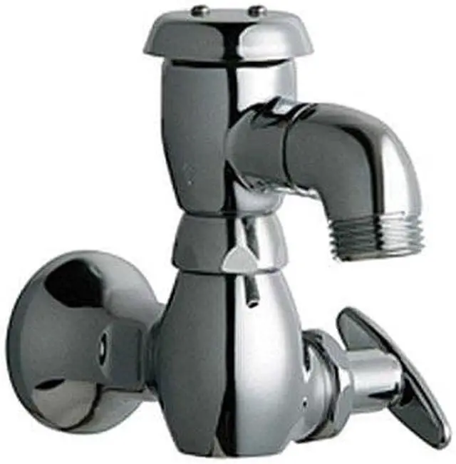 Main image of CHICAGO FAUCET 952-CP Low Arc Sill Faucet, Single Hole Mount, Polished Chrome 1