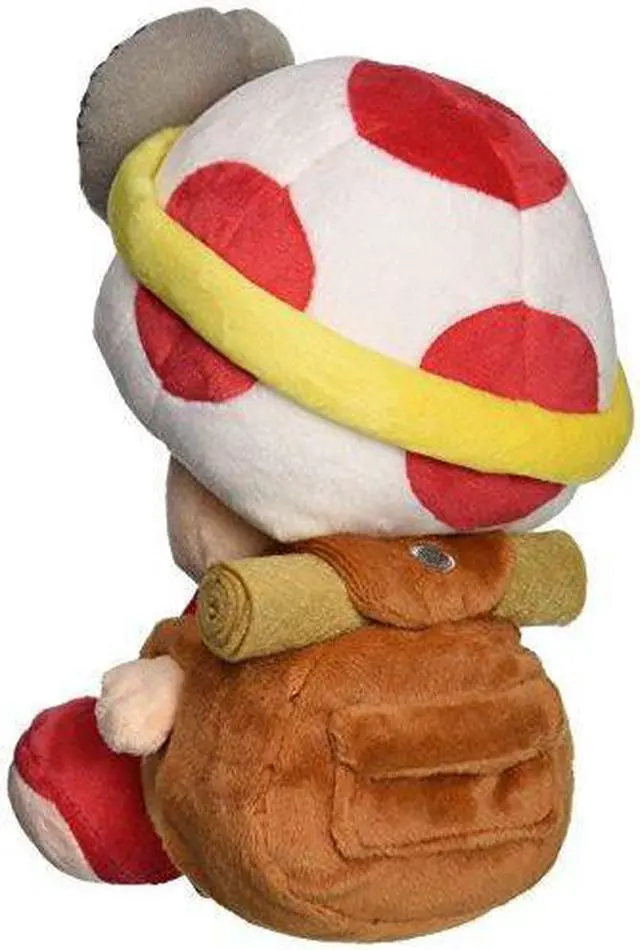 Alt view image 5 of 7 - Plush - Nintendo - Super Mario Captain Toad Sitting 7" Soft Doll 1408