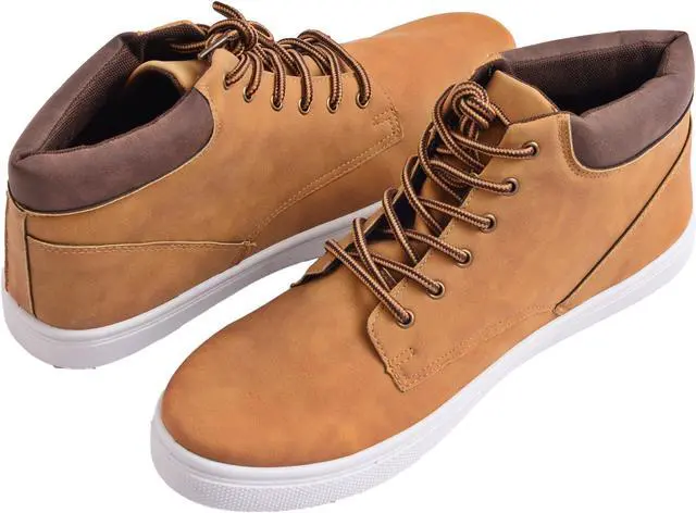 Alt view image 3 of 7 - Alpine Swiss Keith Mens High Top Fashion Sneakers Casual Lace Up Shoes Boots