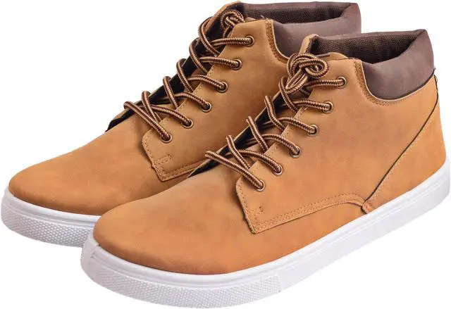 Alt view image 7 of 7 - Alpine Swiss Keith Mens High Top Fashion Sneakers Casual Lace Up Shoes Boots