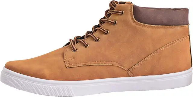 Alt view image 2 of 7 - Alpine Swiss Keith Mens High Top Fashion Sneakers Casual Lace Up Shoes Boots