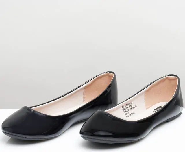 Alt view image 7 of 7 - Alpine Swiss Pierina Womens Classic Round Toe Ballet Flats Work Slip On Shoes