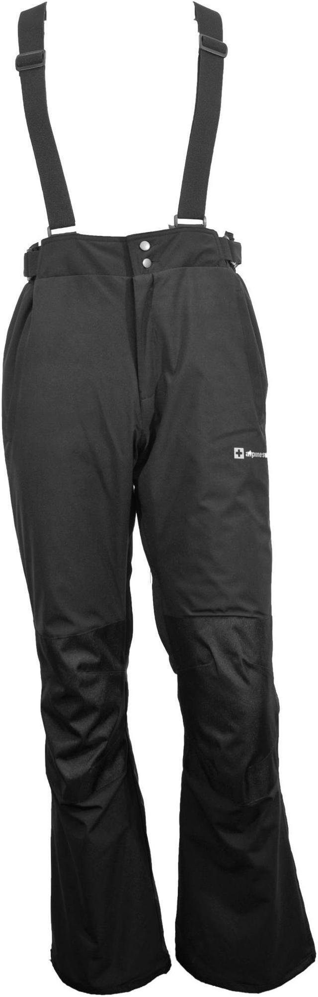  Alpine Swiss Mens Waterproof Snow Pants with Removable  Suspenders Insulated Winter Snowboarding Ski Pants BLK Large : Clothing,  Shoes & Jewelry