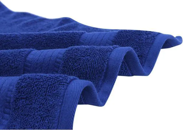 Alt view image 4 of 6 - Alpine Swiss 100% Cotton 2 Piece Towel Set Soft Absorbent Face Hand Bath Towels