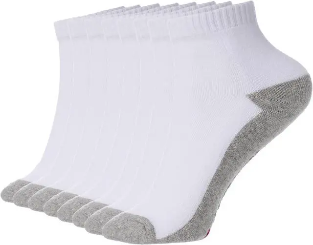 Main image of Alpine Swiss Mens Ankle Socks 8 Pack Cotton Athletic Performance Socks for Men Moisture-Wicking Cushioned Quarter Length Socks Reinforced Heel & Toe