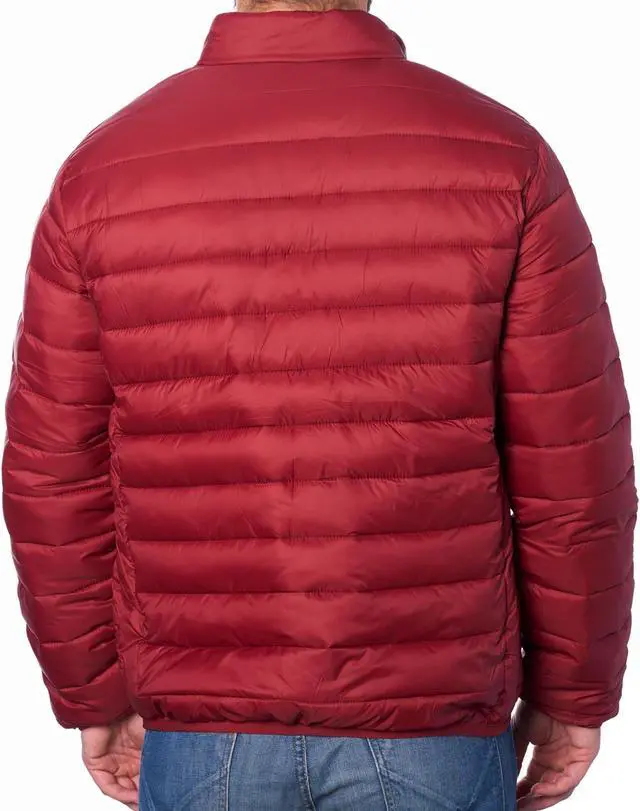 Alt view image 7 of 7 - Alpine Swiss Niko Mens Puffer Jacket Warm Down Alternative Insulated Coat | Packable Water-Resistant & Windproof Winter Outerwear with Zipper Pockets