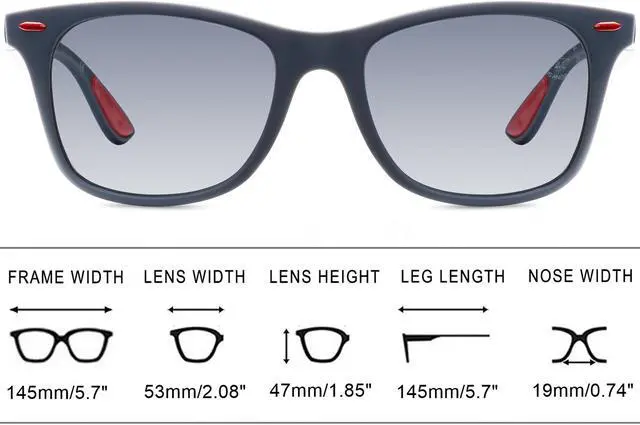 Alt view image 2 of 7 - Hammer Anvil Mens Retro Polarized Sunglasses Classic Vintage Driving Glasses