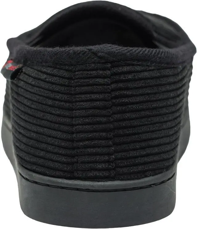 Alt view image 7 of 7 - Alpine Swiss Mens Wide Moccasin Slippers Memory Foam Slip On Indoor House Shoes