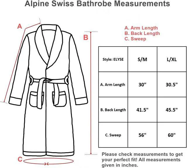 Alt view image 5 of 6 - Alpine Swiss Womens Luxury Waffle Knit Cotton Bathrobe Shawl Collar Spa Robe