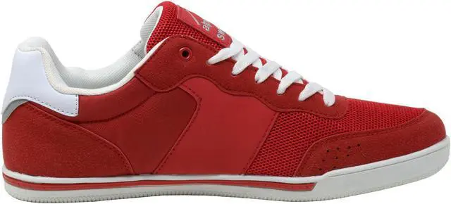 Alt view image 4 of 7 - Alpine Swiss Liam Mens Fashion Sneakers Suede Trim Low Top Lace Up Tennis Shoes