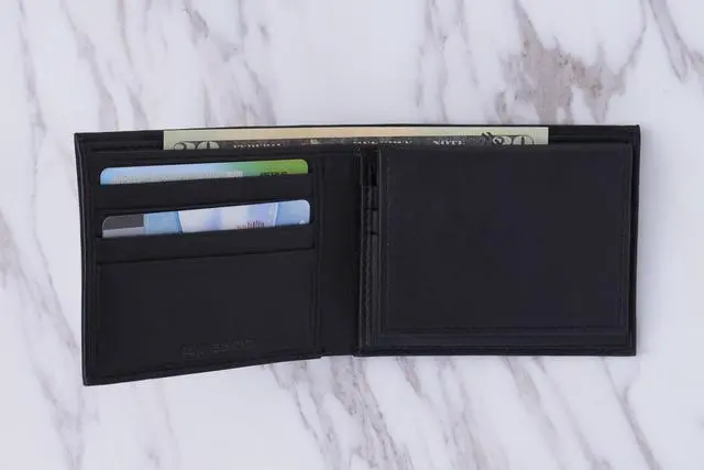 Alt view image 5 of 7 - Alpine Swiss Mens Wallet Trifold Bifold Billfolds to choose from Genuine Leather