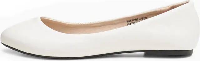 Alt view image 2 of 7 - Alpine Swiss Pierina Womens Classic Round Toe Ballet Flats Work Slip On Shoes