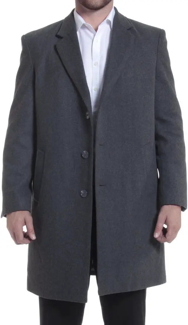 Alt view image 2 of 7 - Alpine Swiss Luke Wool Mens Tailored 37 Walker Jacket Top Coat Car Coat Overcoat