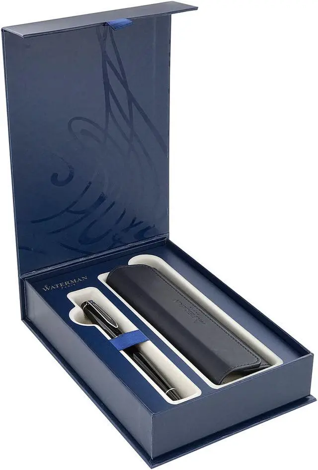 Alt view image 7 of 10 - Waterman Expert Black Lacquer CT Rollerball Pen