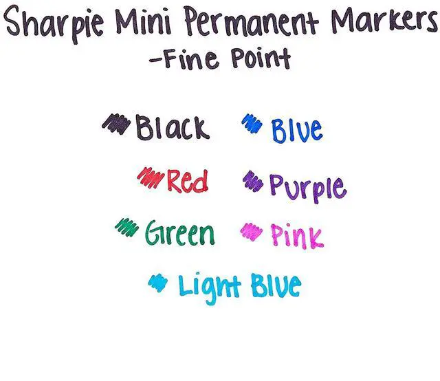 Alt view image 6 of 6 - Sanford Mini Permanent Marker Assortment