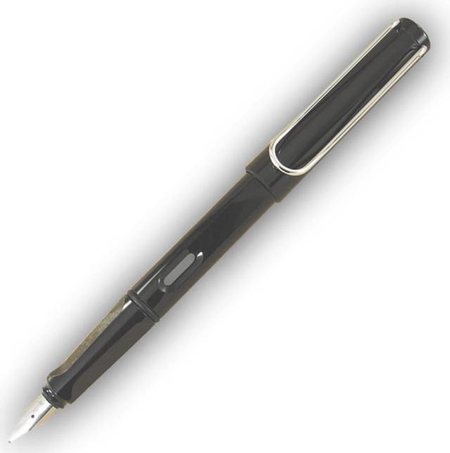 Main image of Lamy Safari Fountain Pen, Charcoal Barrel, Medium Nib (L17M)
