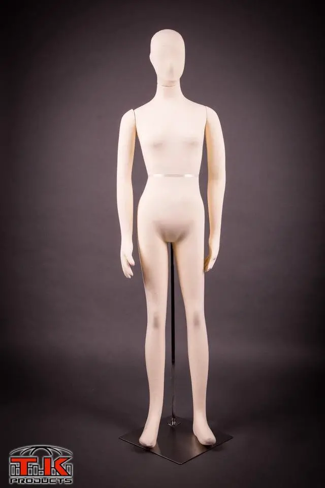 Main image of Female Mannequin, Flexible Posable Full-size In Beige