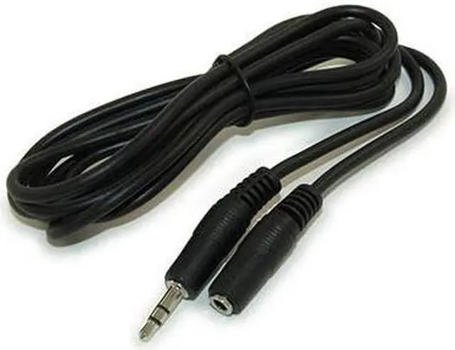 Alt view image 2 of 2 - 3.5mm Male to 3.5mm Female Audio Extension Cable 6ft
