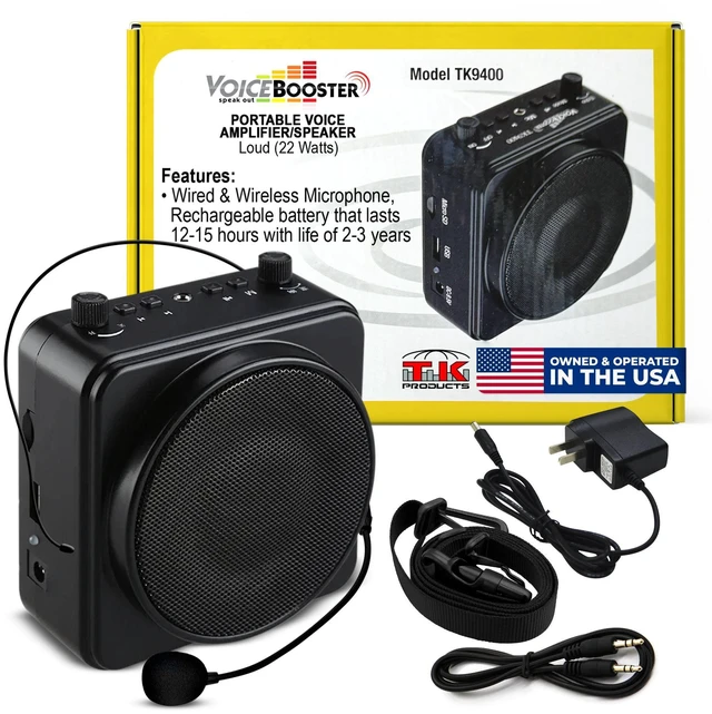 Main image of Wireless VoiceBooster TK9400 22watt Voice Amplifier