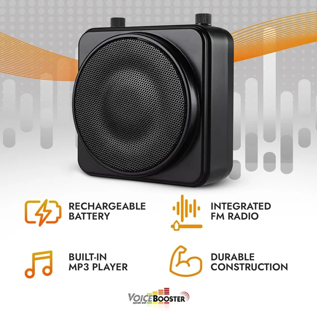 Alt view image 2 of 6 - Wireless VoiceBooster TK9400 22watt Voice Amplifier
