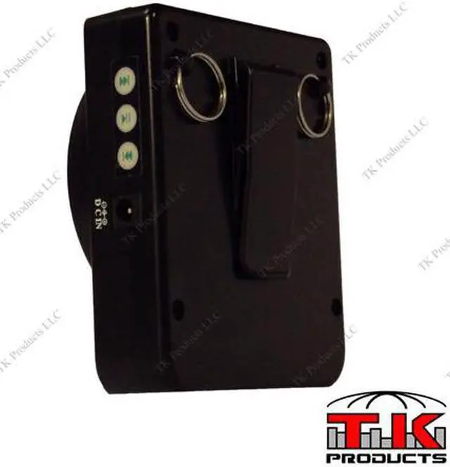 Alt view image 5 of 6 - Aker Voice Amplifier & Mp3 Player 12watts Black MR1700 by TK Products,Portable, for Teachers, Coaches, Tour Guides, Presentations, Costumes, Etc.