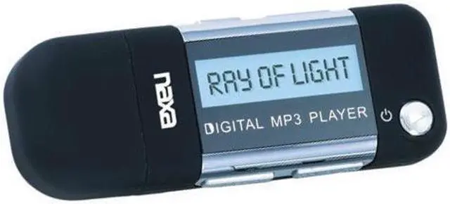 Main image of Naxa MP3 PLayer 4GB Built in Flash Memory LCD Display Black - NM145BK