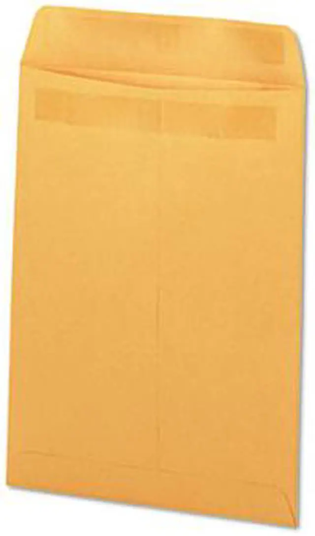 Main image of Self-Stick File-Style Envelope, Contemporary, 13 x 10, Brown, 250/Box - UNV35292