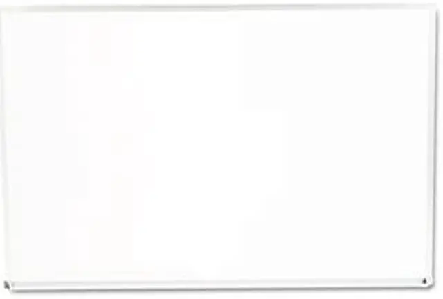 Main image of Dry Erase Board, Melamine, 96 x 48, Satin-Finished Aluminum Frame - UNV43627