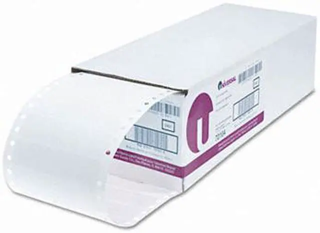 Main image of Dot Matrix Printer Labels, 1 Across, 15/16 x 3-1/2, White, 5000/Box - UNV70104