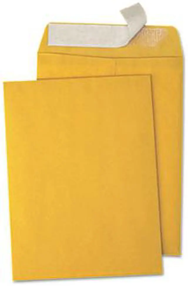 Main image of Pull & Seal Catalog Envelope, 10 x 13, Kraft, 100/Box - UNV40099