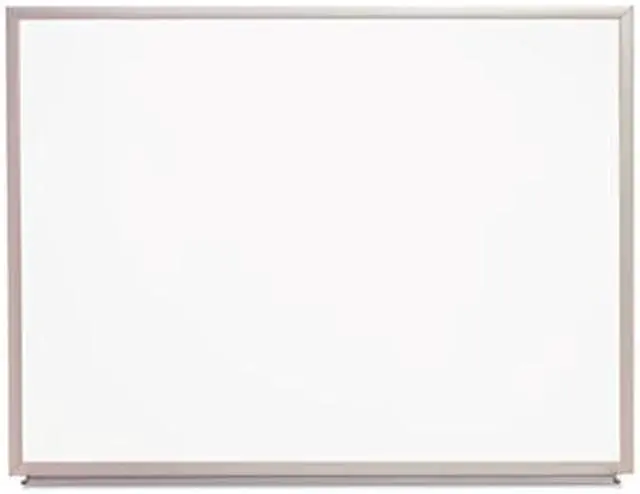 Main image of Dry Erase Board, Melamine, 24 x 18, Aluminum Frame - UNV44618