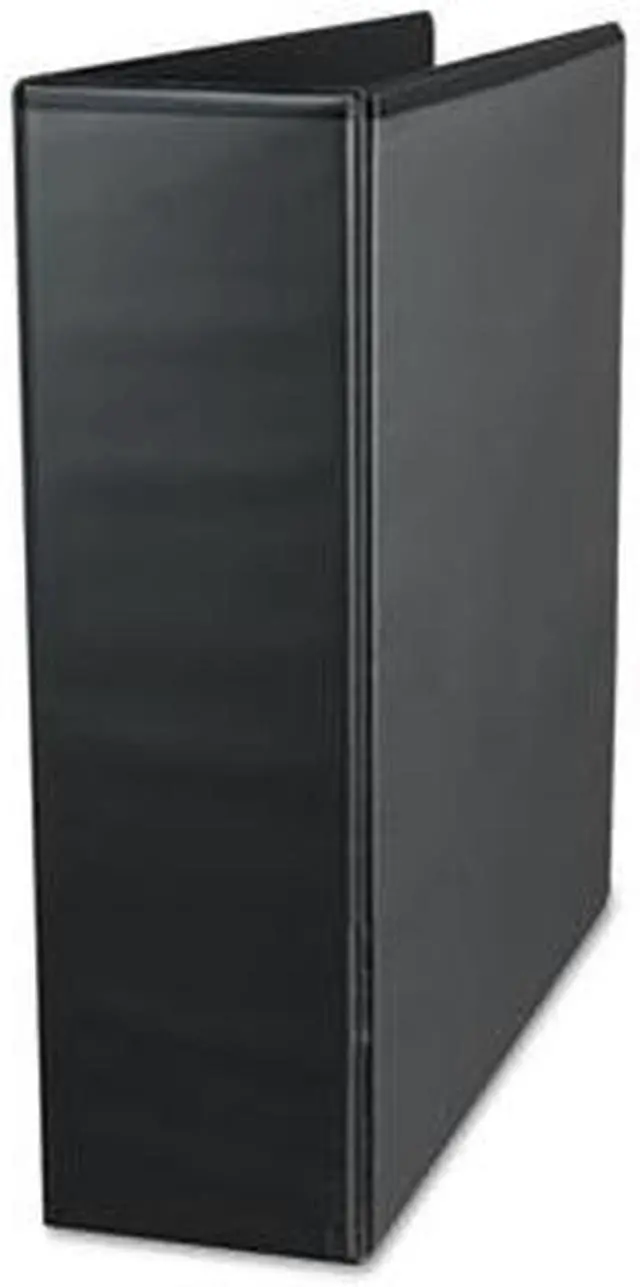 Alt view image 3 of 4 - Comfort Grip Deluxe Plus D-Ring View Binder, 3" Capacity, 8-1/2 X 11, Black