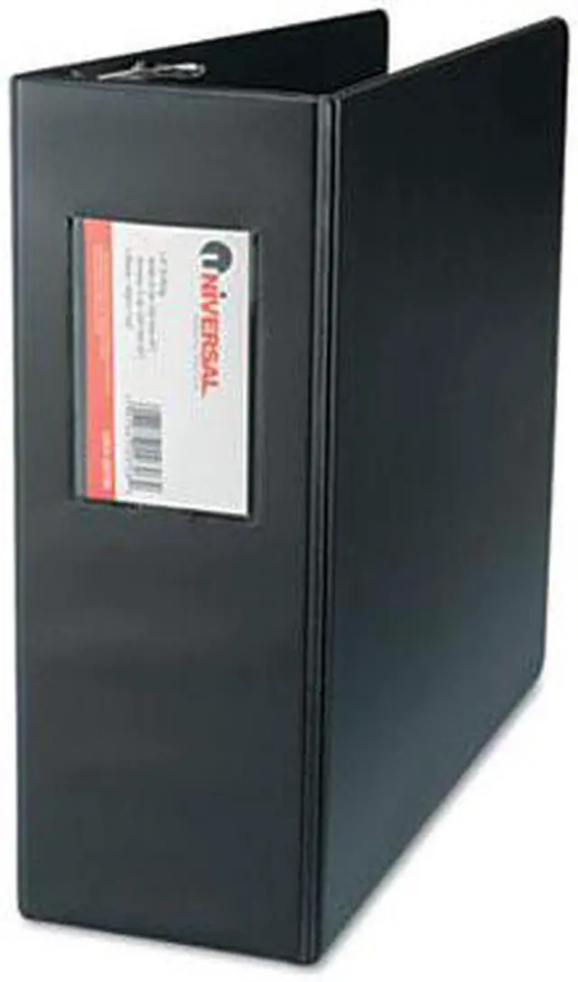Main image of D-Ring Binder, 4" Capacity, 8-1/2 X 11, Black