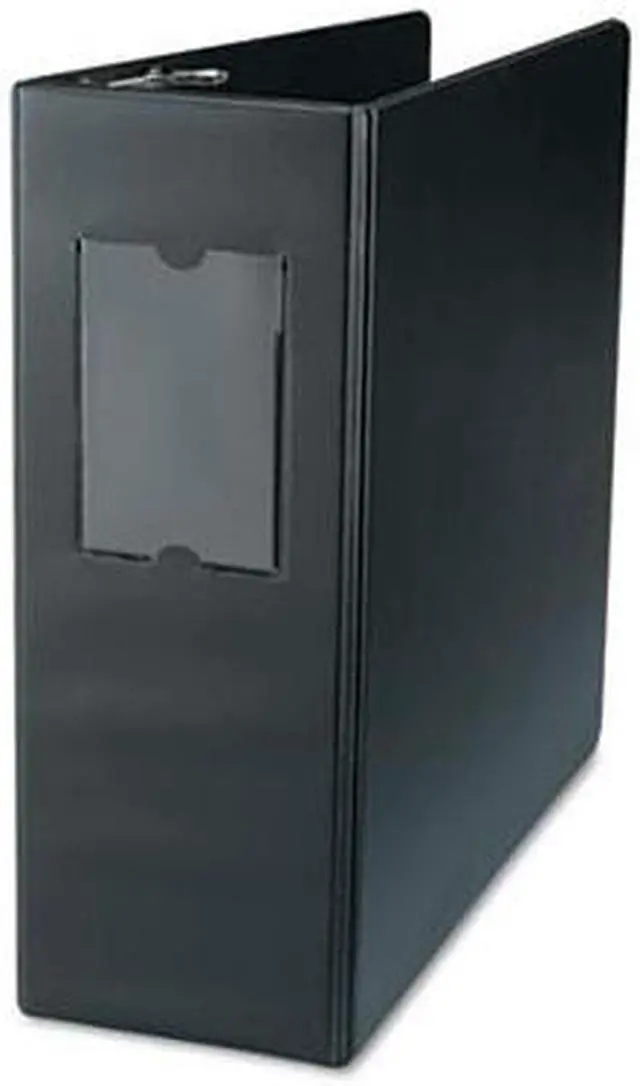 Alt view image 2 of 2 - D-Ring Binder, 4" Capacity, 8-1/2 X 11, Black