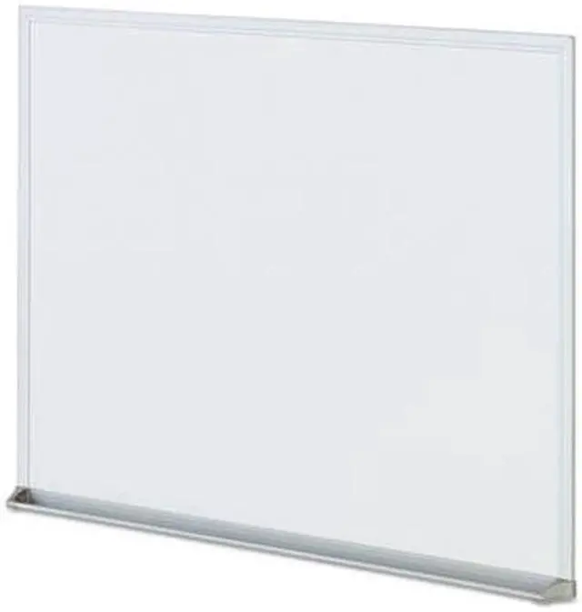 Alt view image 2 of 3 - Dry-Erase Board, Melamine, 24 X 18, Satin-Finished Aluminum Frame