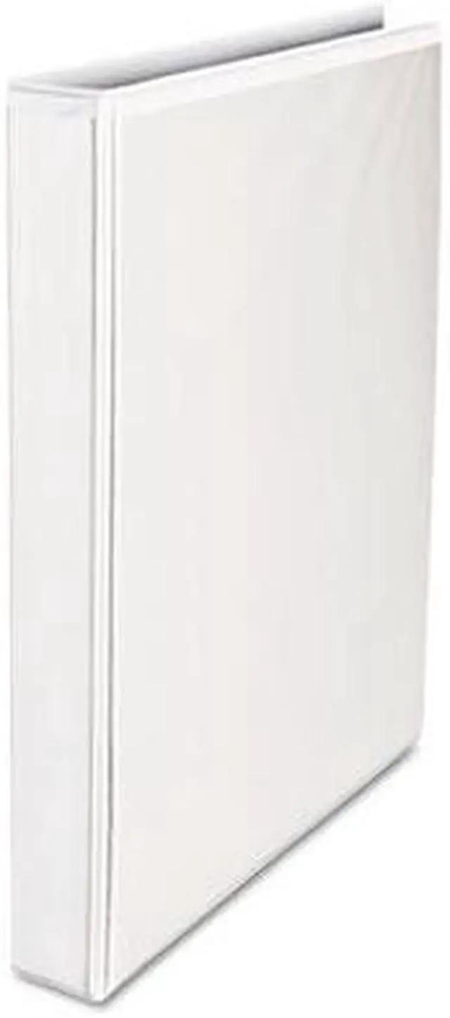 Alt view image 3 of 3 - Comfort Grip Deluxe Plus D-Ring View Binder, 1" Capacity, 8-1/2 X 11, White