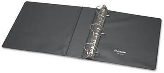 Alt view image 2 of 5 - D-Ring Binder, 2" Capacity, 8-1/2 X 11, Black