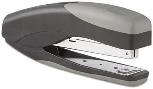 Main image of Stand-Up Full Strip Stapler, 20-Sheet Capacity, Black/Gray