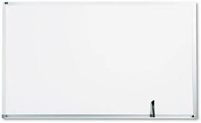 Alt view image 3 of 6 - Quartet Classic Series Melamine Whiteboard 60 x 36 Silver Aluminum Frame S535