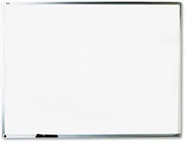 Alt view image 4 of 6 - Quartet Classic Series Melamine Whiteboard 60 x 36 Silver Aluminum Frame S535