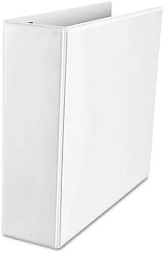Alt view image 3 of 3 - Comfort Grip Deluxe Plus D-Ring View Binder, 3" Capacity, 8-1/2 X 11, White