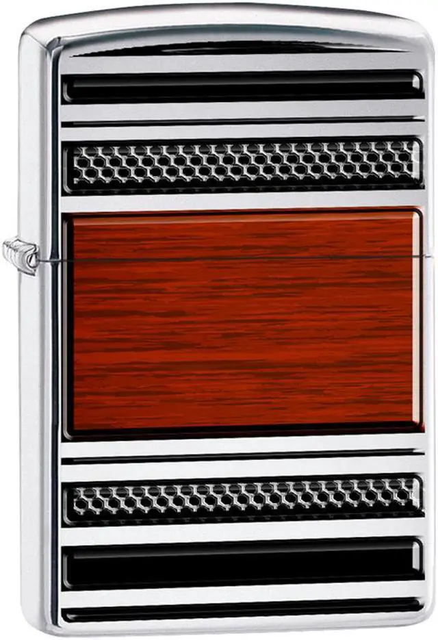 Main image of Zippo Steel & Wood Pipe Lighter 28676